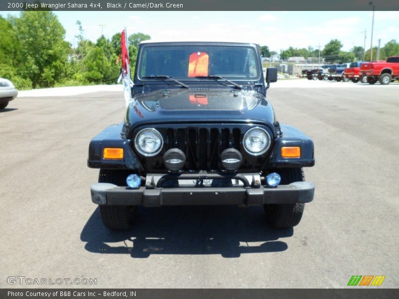 Black / Camel/Dark Green 2000 Jeep Wrangler Sahara 4x4