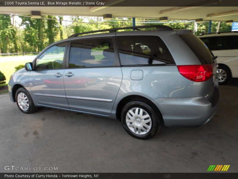 Blue Mirage Metallic / Stone Gray 2006 Toyota Sienna LE