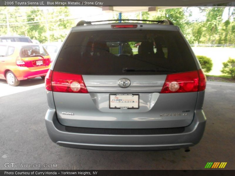 Blue Mirage Metallic / Stone Gray 2006 Toyota Sienna LE