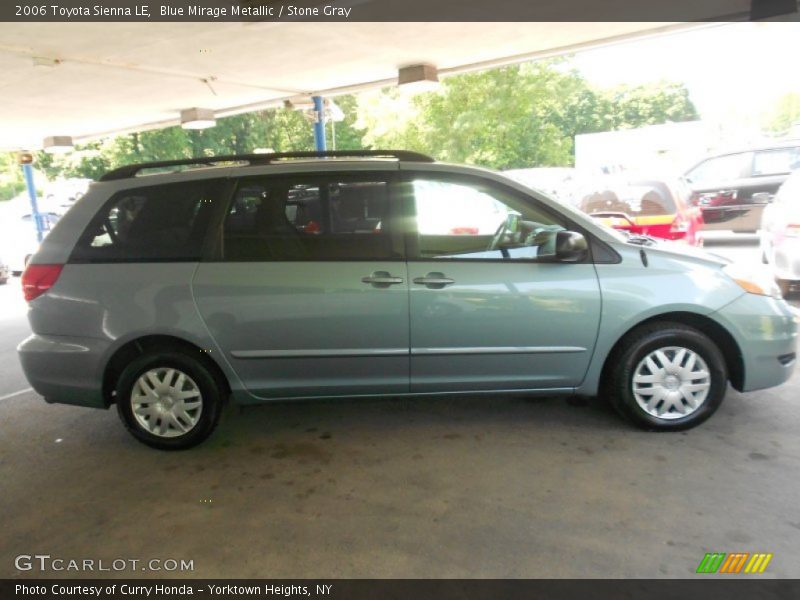 Blue Mirage Metallic / Stone Gray 2006 Toyota Sienna LE