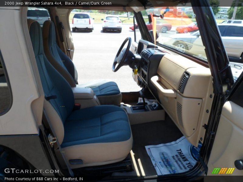 Black / Camel/Dark Green 2000 Jeep Wrangler Sahara 4x4