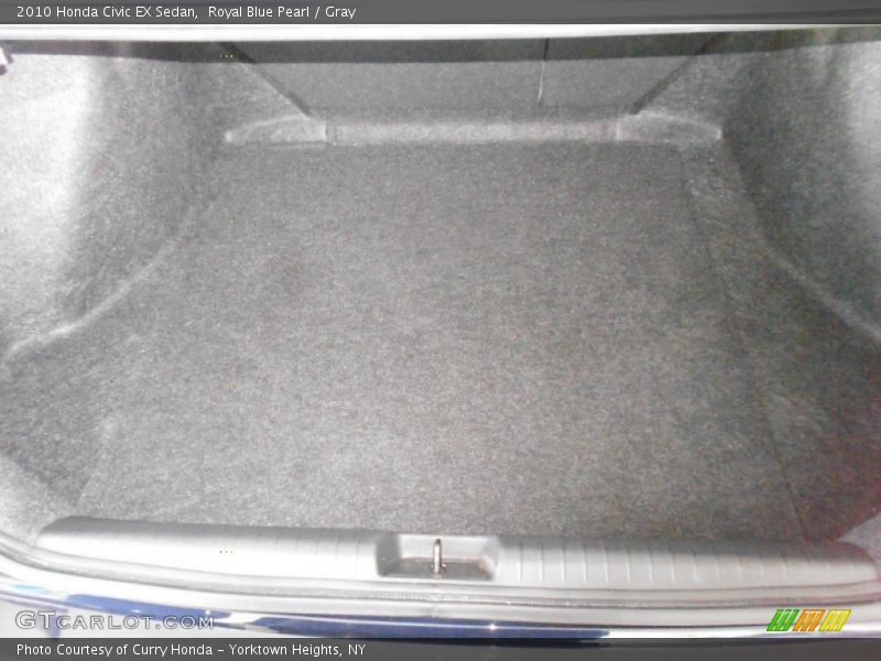 Royal Blue Pearl / Gray 2010 Honda Civic EX Sedan