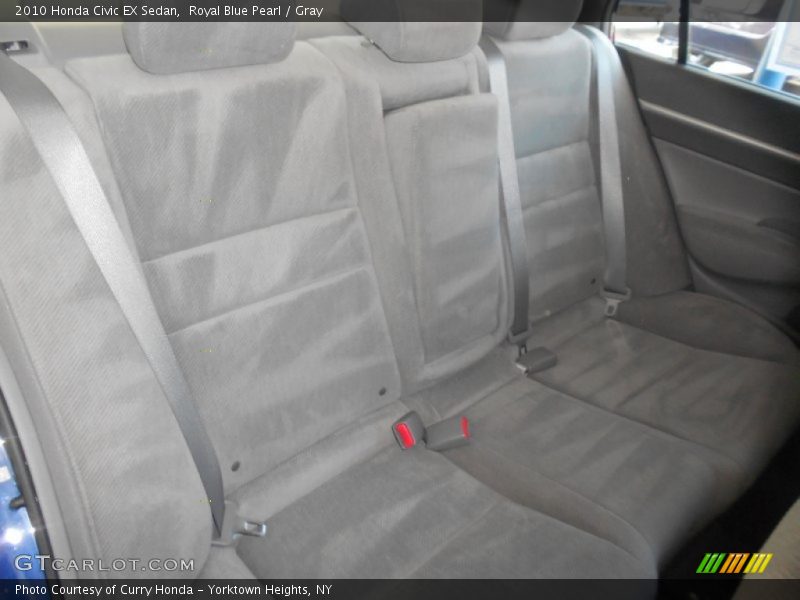 Royal Blue Pearl / Gray 2010 Honda Civic EX Sedan