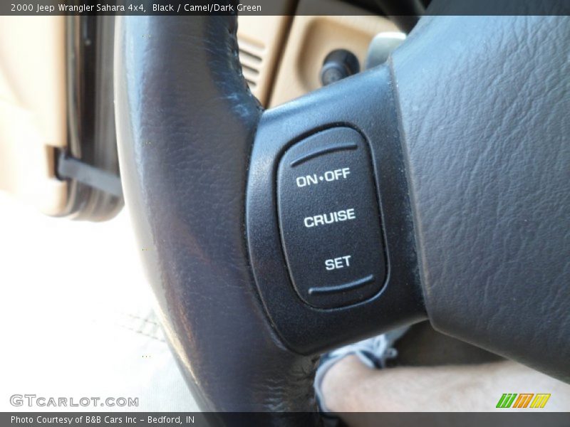Black / Camel/Dark Green 2000 Jeep Wrangler Sahara 4x4