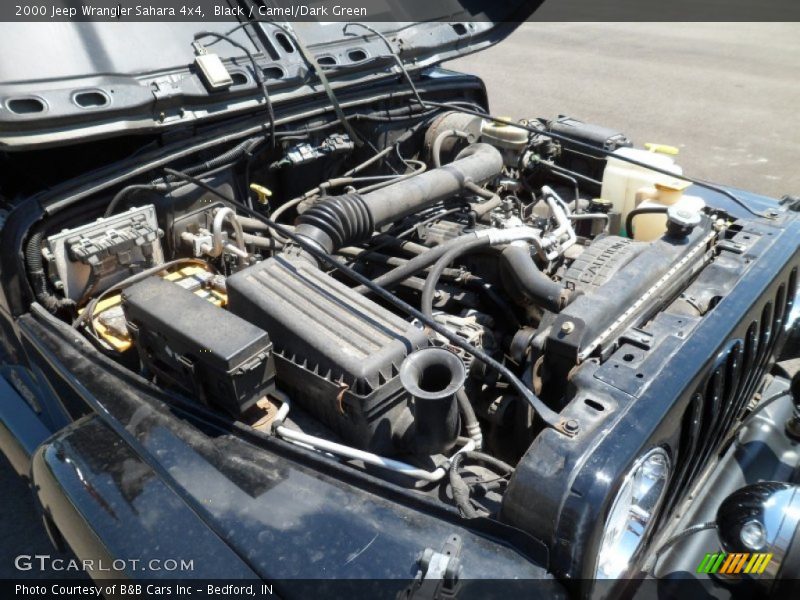 Black / Camel/Dark Green 2000 Jeep Wrangler Sahara 4x4
