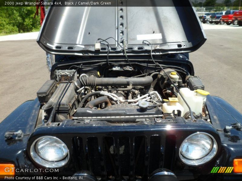 Black / Camel/Dark Green 2000 Jeep Wrangler Sahara 4x4