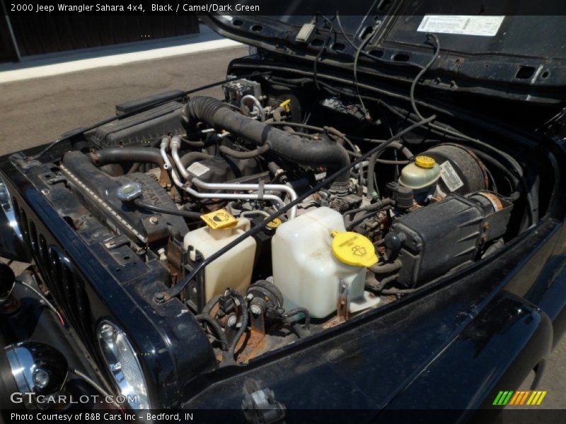 Black / Camel/Dark Green 2000 Jeep Wrangler Sahara 4x4