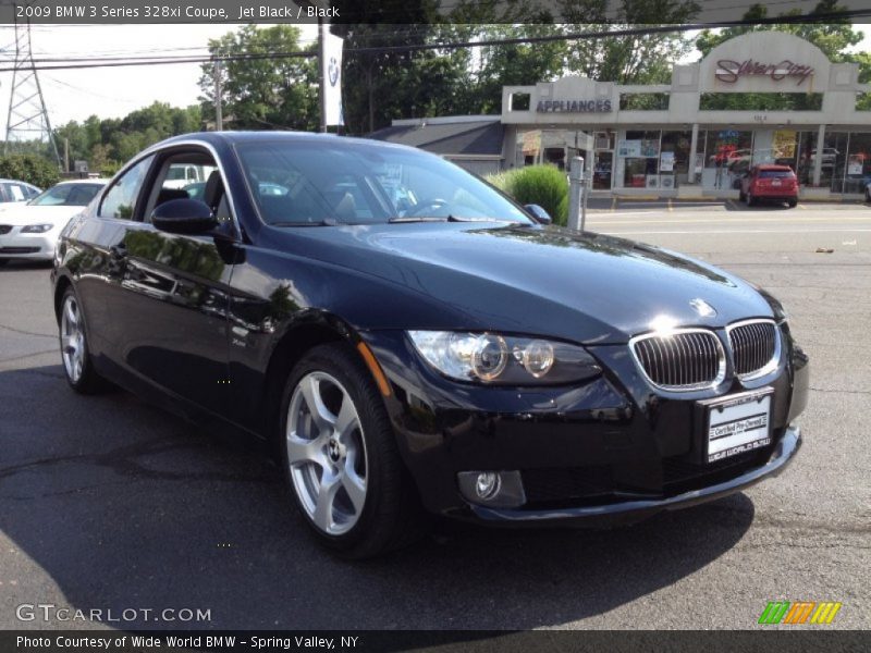 Jet Black / Black 2009 BMW 3 Series 328xi Coupe
