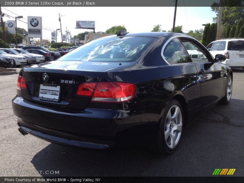 Jet Black / Black 2009 BMW 3 Series 328xi Coupe