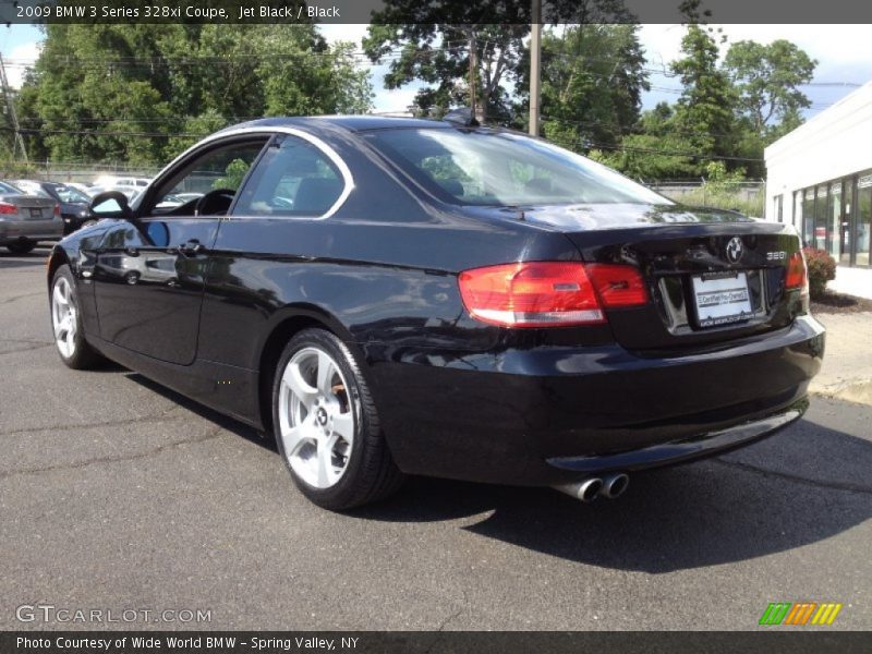 Jet Black / Black 2009 BMW 3 Series 328xi Coupe
