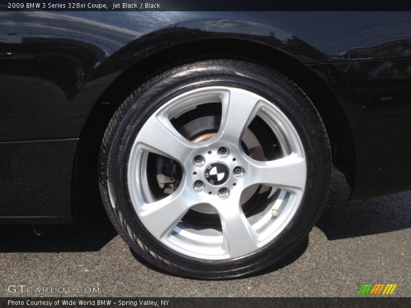 Jet Black / Black 2009 BMW 3 Series 328xi Coupe