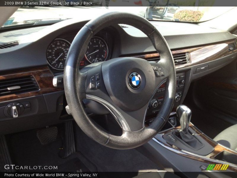Jet Black / Black 2009 BMW 3 Series 328xi Coupe