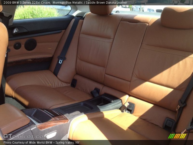 Montego Blue Metallic / Saddle Brown Dakota Leather 2009 BMW 3 Series 328xi Coupe