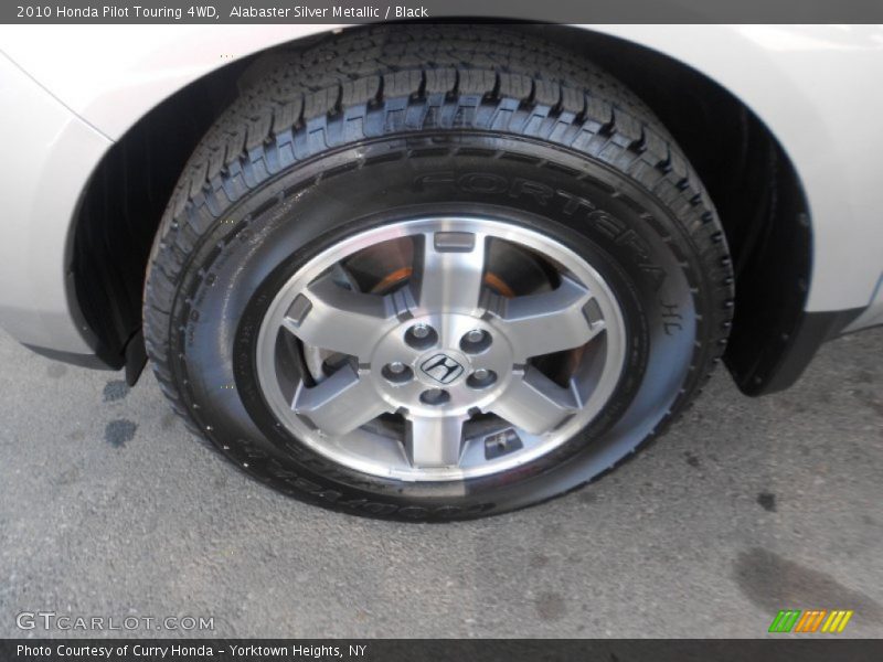 Alabaster Silver Metallic / Black 2010 Honda Pilot Touring 4WD