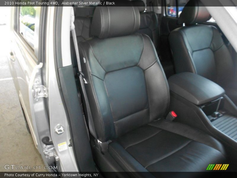 Alabaster Silver Metallic / Black 2010 Honda Pilot Touring 4WD