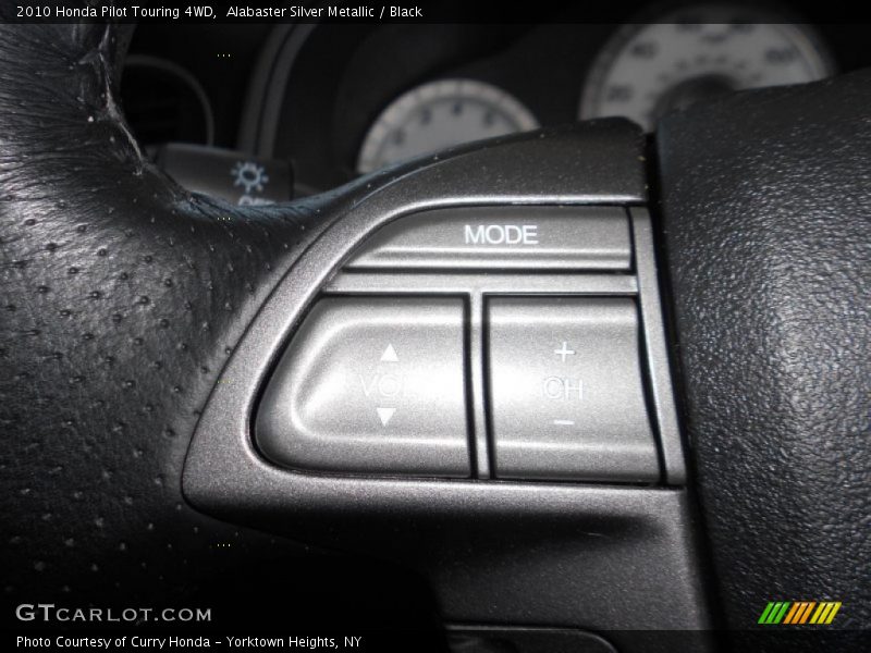 Alabaster Silver Metallic / Black 2010 Honda Pilot Touring 4WD