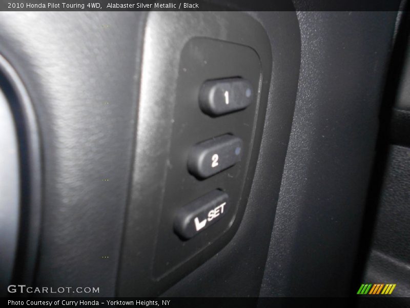 Alabaster Silver Metallic / Black 2010 Honda Pilot Touring 4WD