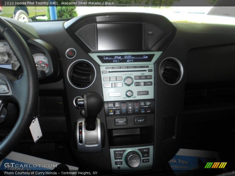 Alabaster Silver Metallic / Black 2010 Honda Pilot Touring 4WD