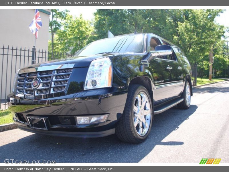 Black Raven / Cashmere/Cocoa 2010 Cadillac Escalade ESV AWD