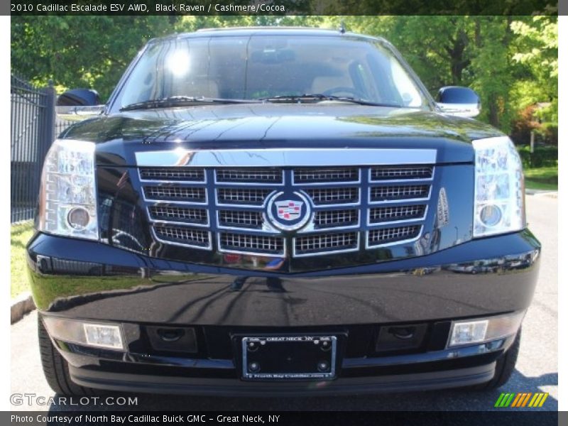 Black Raven / Cashmere/Cocoa 2010 Cadillac Escalade ESV AWD