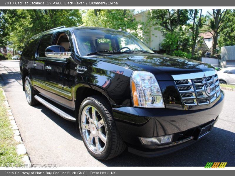 Black Raven / Cashmere/Cocoa 2010 Cadillac Escalade ESV AWD