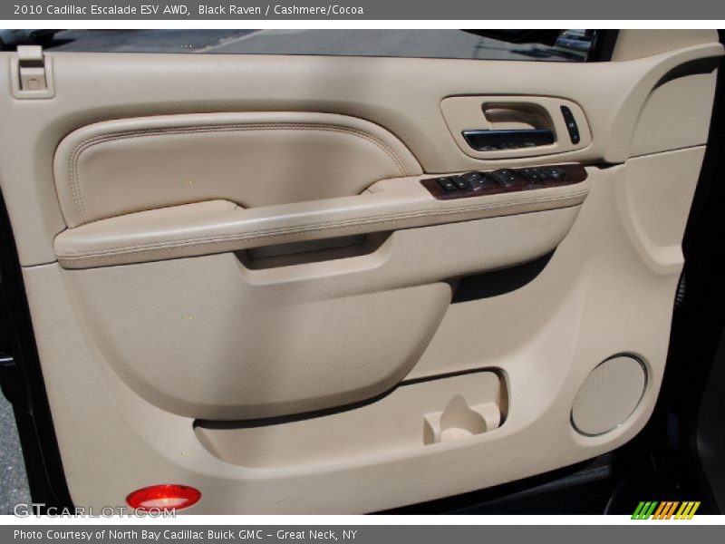 Black Raven / Cashmere/Cocoa 2010 Cadillac Escalade ESV AWD