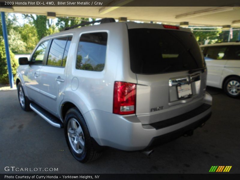 Billet Silver Metallic / Gray 2009 Honda Pilot EX-L 4WD