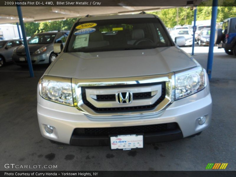Billet Silver Metallic / Gray 2009 Honda Pilot EX-L 4WD