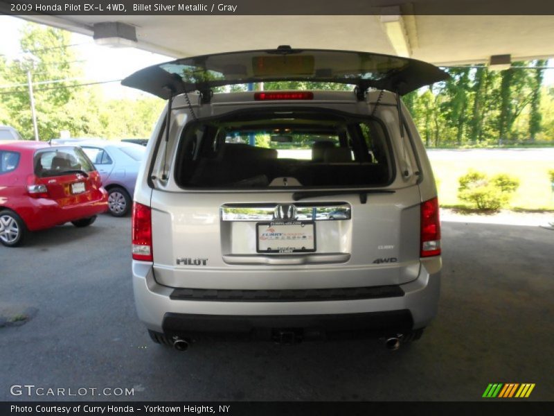 Billet Silver Metallic / Gray 2009 Honda Pilot EX-L 4WD