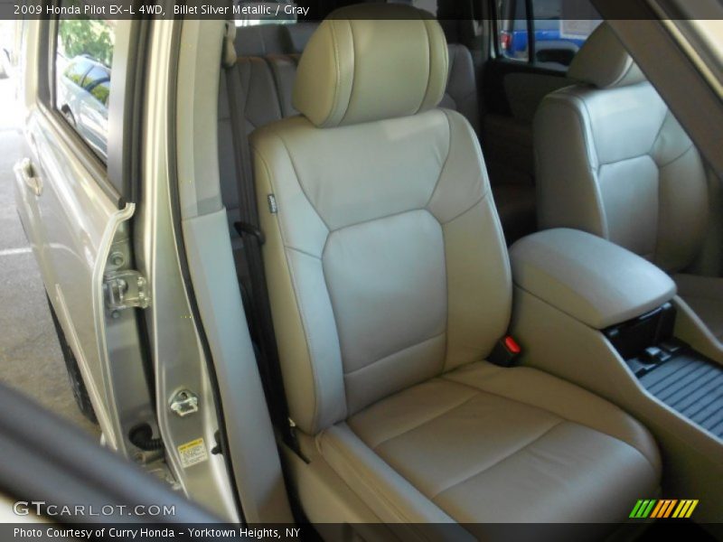 Billet Silver Metallic / Gray 2009 Honda Pilot EX-L 4WD