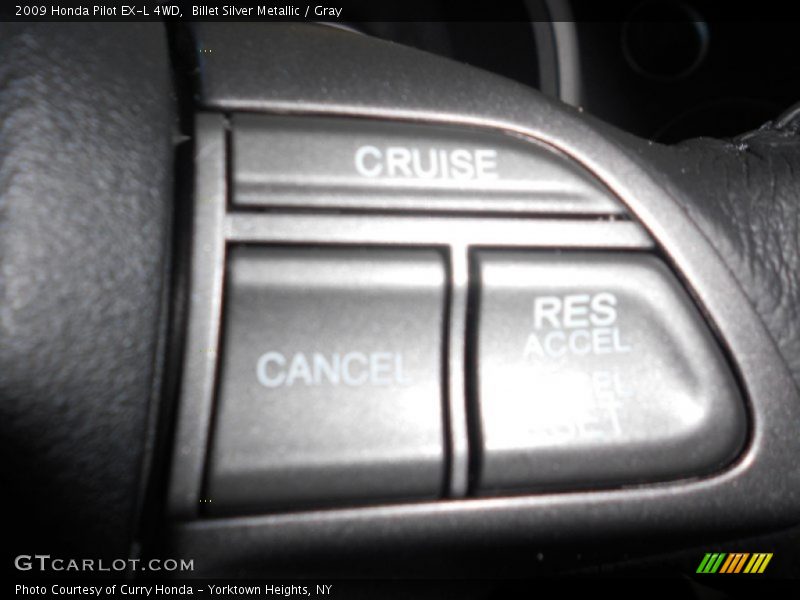 Billet Silver Metallic / Gray 2009 Honda Pilot EX-L 4WD
