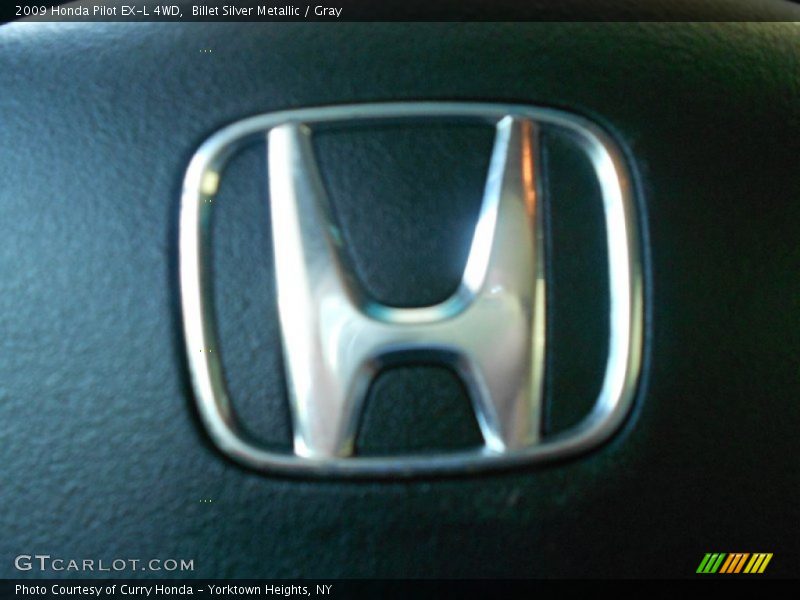 Billet Silver Metallic / Gray 2009 Honda Pilot EX-L 4WD
