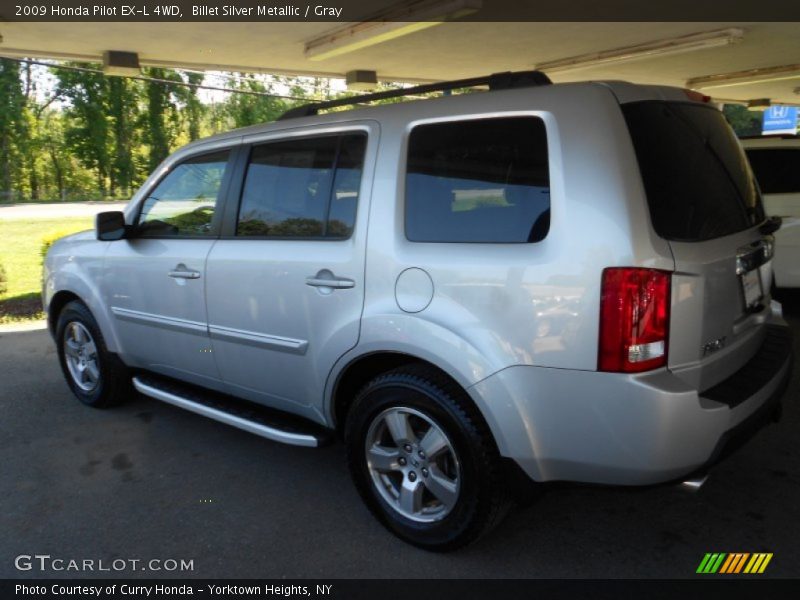 Billet Silver Metallic / Gray 2009 Honda Pilot EX-L 4WD