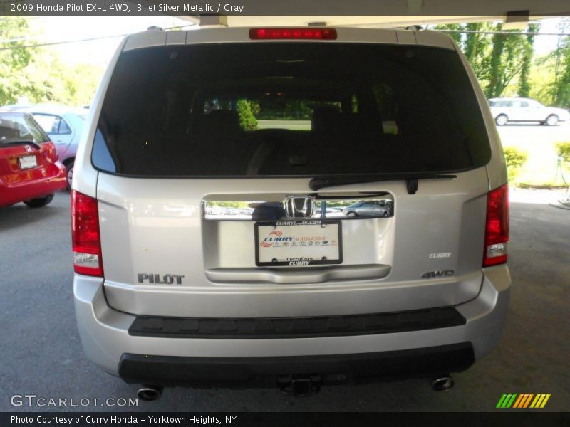 Billet Silver Metallic / Gray 2009 Honda Pilot EX-L 4WD