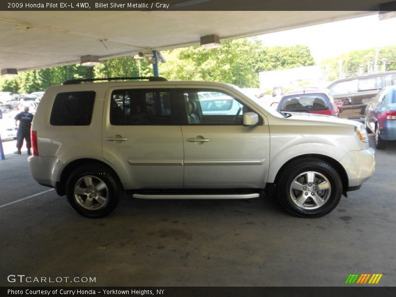 Billet Silver Metallic / Gray 2009 Honda Pilot EX-L 4WD