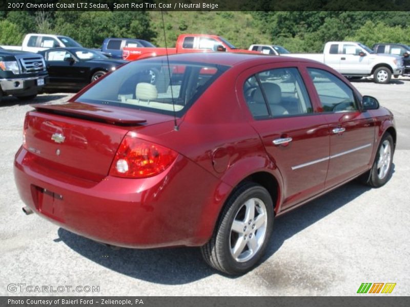  2007 Cobalt LTZ Sedan Sport Red Tint Coat