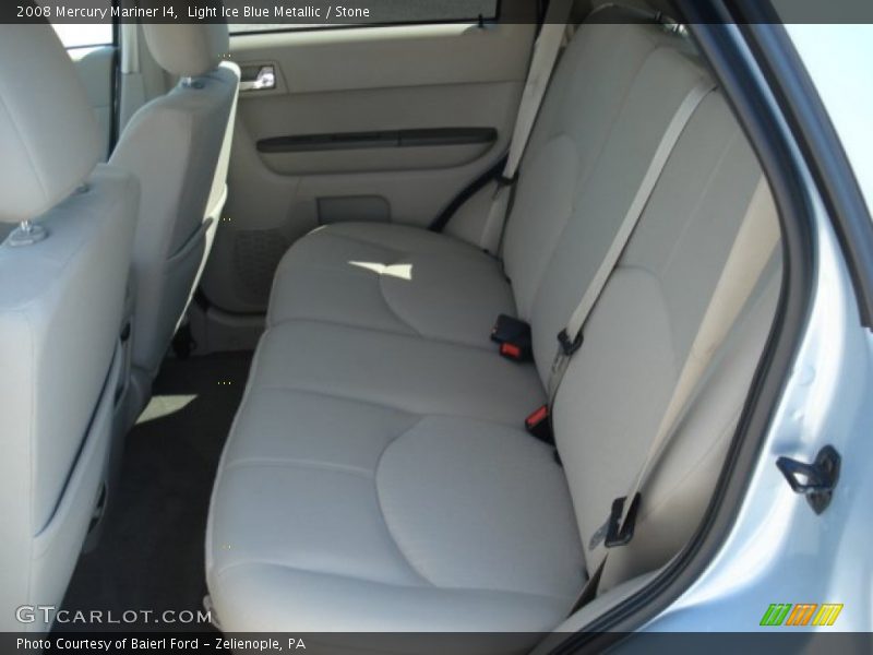 Light Ice Blue Metallic / Stone 2008 Mercury Mariner I4