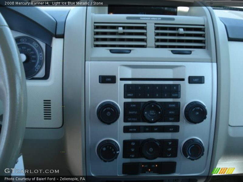 Light Ice Blue Metallic / Stone 2008 Mercury Mariner I4