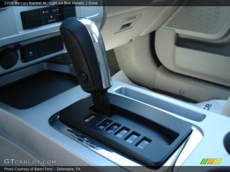 Light Ice Blue Metallic / Stone 2008 Mercury Mariner I4