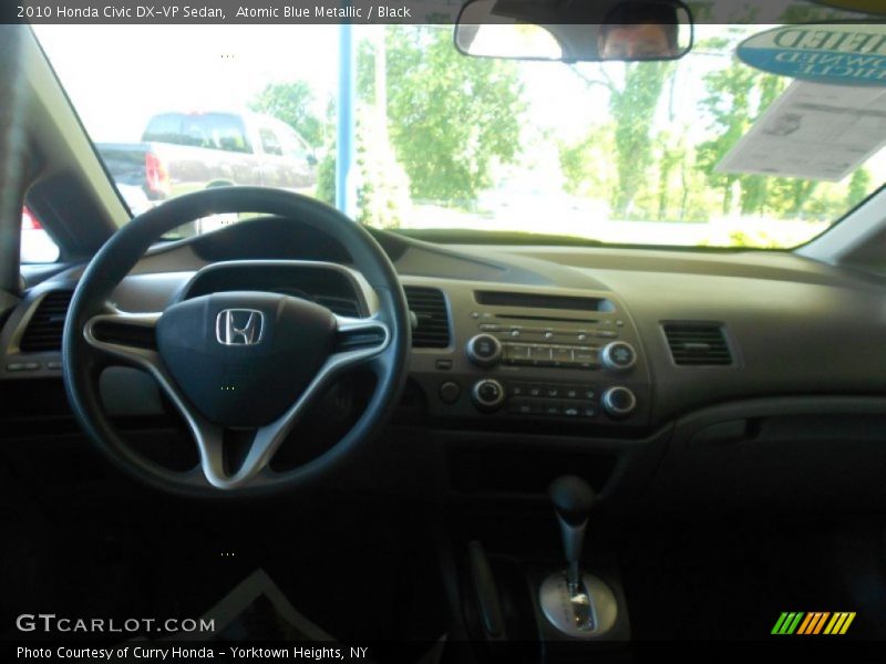 Atomic Blue Metallic / Black 2010 Honda Civic DX-VP Sedan