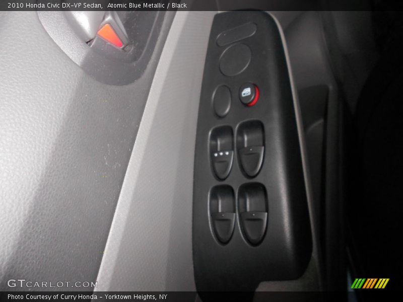 Atomic Blue Metallic / Black 2010 Honda Civic DX-VP Sedan
