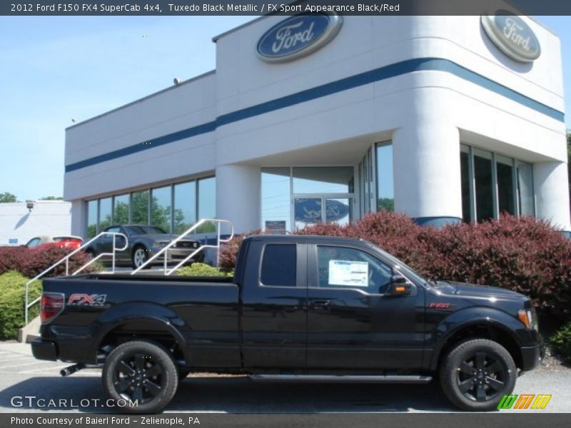  2012 F150 FX4 SuperCab 4x4 Tuxedo Black Metallic