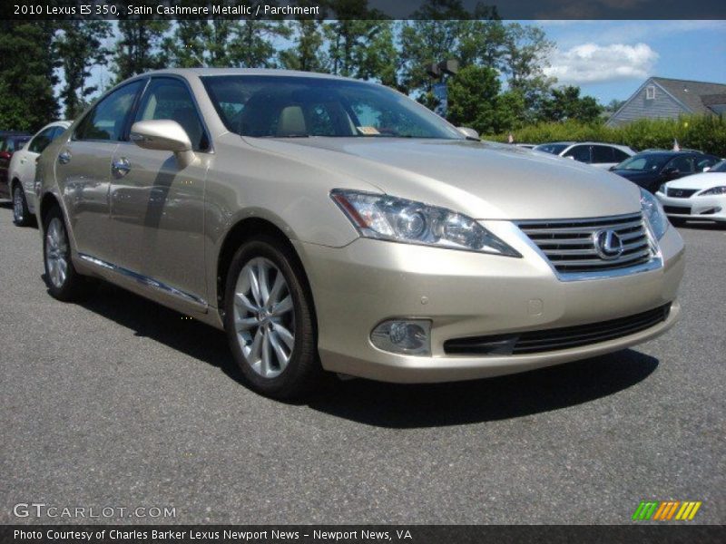Satin Cashmere Metallic / Parchment 2010 Lexus ES 350