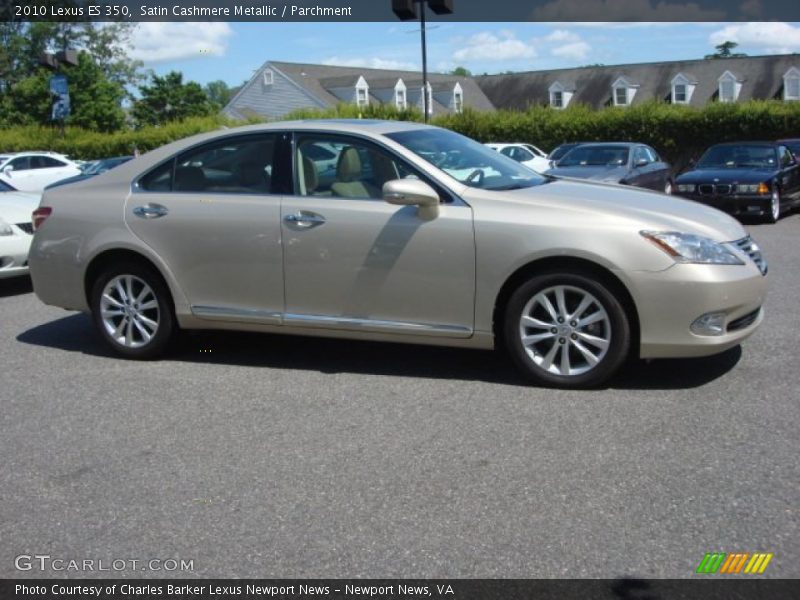 Satin Cashmere Metallic / Parchment 2010 Lexus ES 350