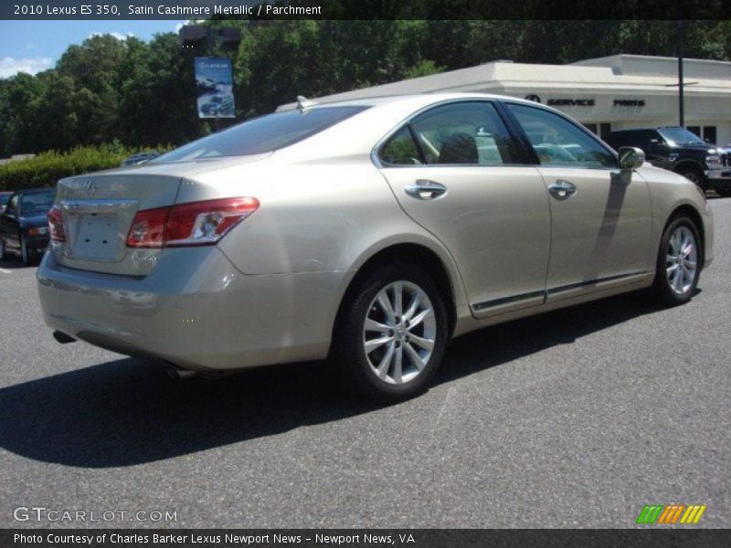 Satin Cashmere Metallic / Parchment 2010 Lexus ES 350