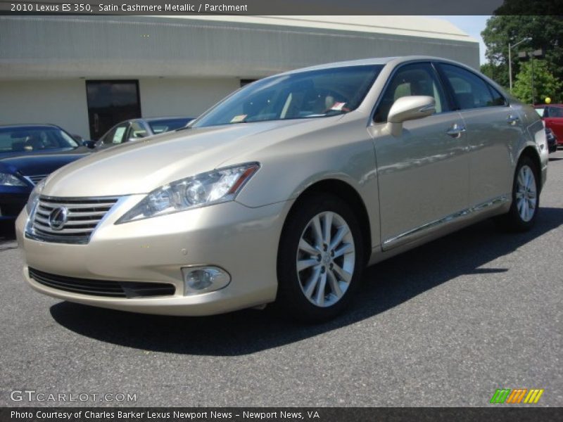 Satin Cashmere Metallic / Parchment 2010 Lexus ES 350