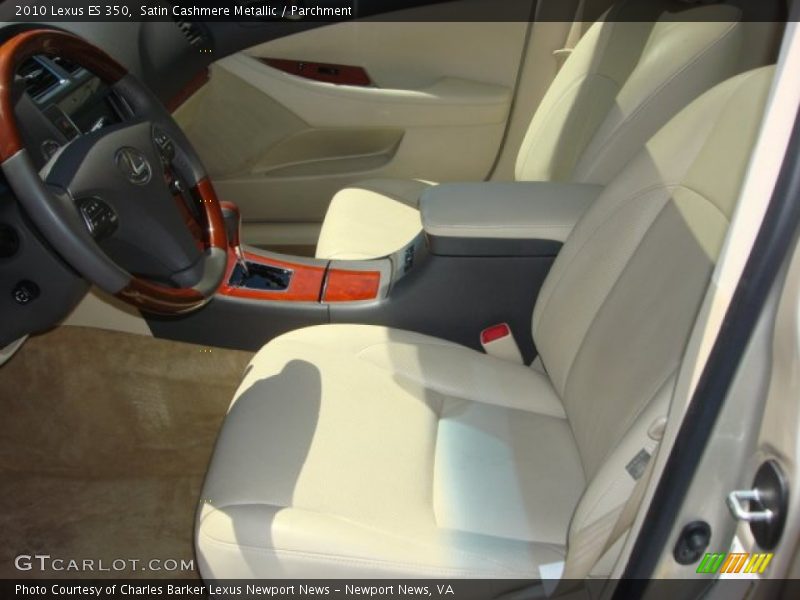 Satin Cashmere Metallic / Parchment 2010 Lexus ES 350