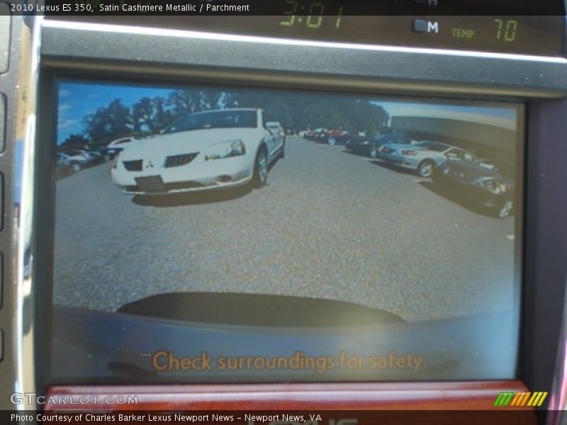 Satin Cashmere Metallic / Parchment 2010 Lexus ES 350