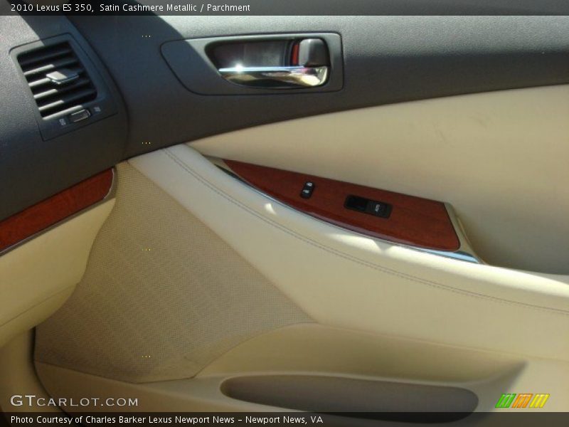 Satin Cashmere Metallic / Parchment 2010 Lexus ES 350