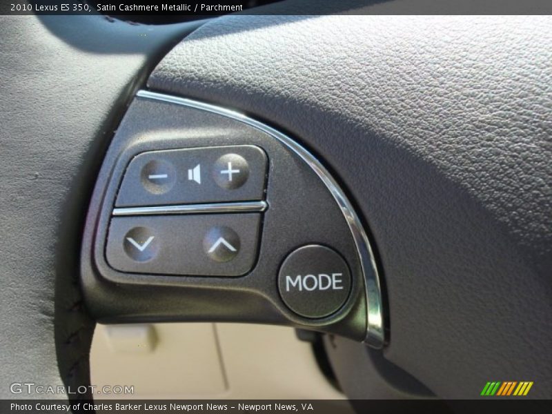 Satin Cashmere Metallic / Parchment 2010 Lexus ES 350